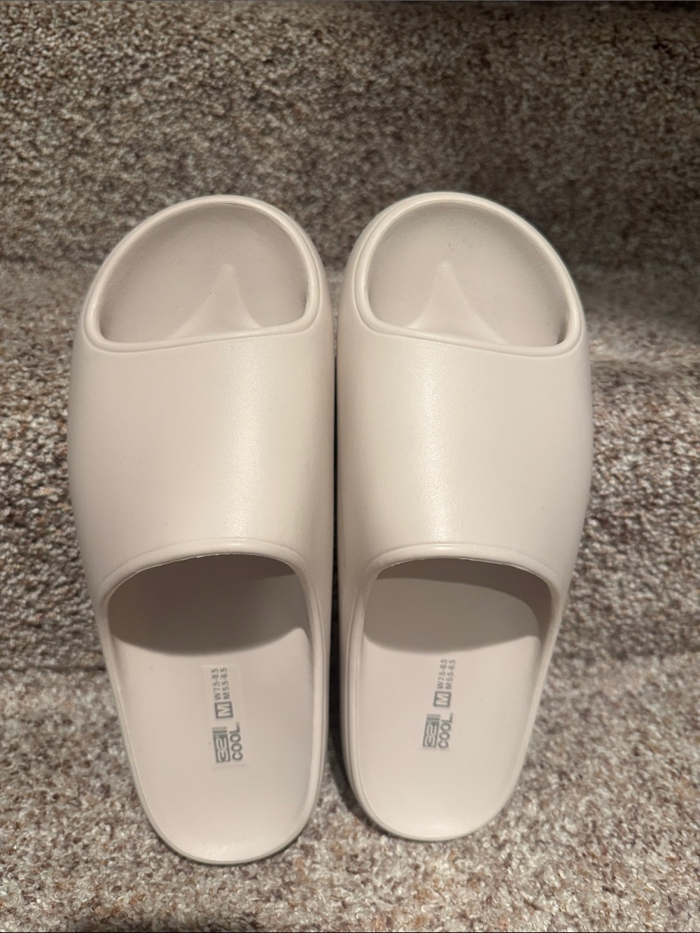 cushioned slide sandals